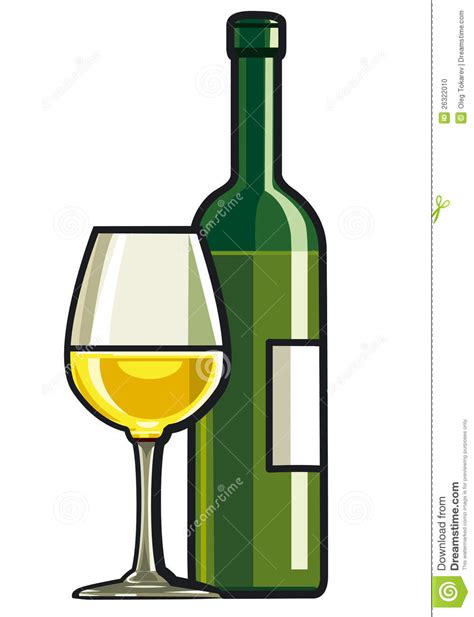droge witte wijn stock illustratie illustratie bestaande uit alcohol