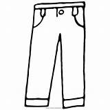 Colorare Pantaloni Disegni Pantalones Jeans Celana Drawing Mewarnai Activo Pendek sketch template