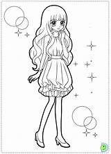Coloring Dinokids Anime Pages Close Chibi Choose Board Barbie sketch template