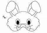 Mask Template Rabbit Easter Bunny Printable Coloring Activities Masks Animal Dog Pages Clipart Kids Do Druku Cliparts Templates Face Coloringpage sketch template