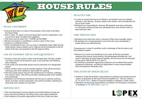 house rules em kvinesdal