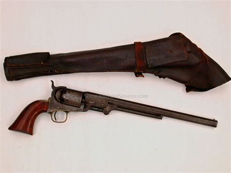 colt  navy revolver  rare  barrel