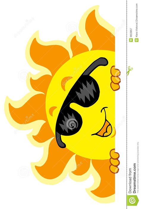 het sluimeren van zon met zonnebril royalty vrije stock fotografie afbeelding 9653857