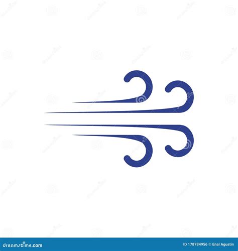 wind symbol logo design template stock vector illustration  logo surfing