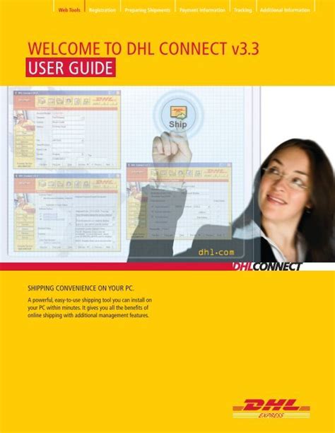 dhl connect  user guide