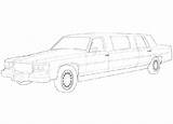 Limo Coloring Sketch sketch template