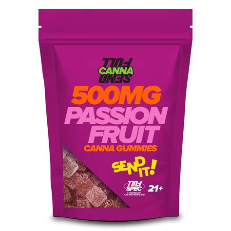 canna delta  full send gummies mg ct box passion fruit empire