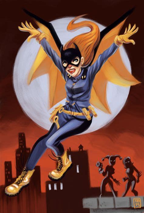 Batgirl By Tim Beard Comics Fanart 12 July 2014 I Painted This One