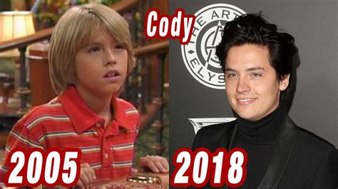 the suite life of zack and cody then and now 2018 youtube