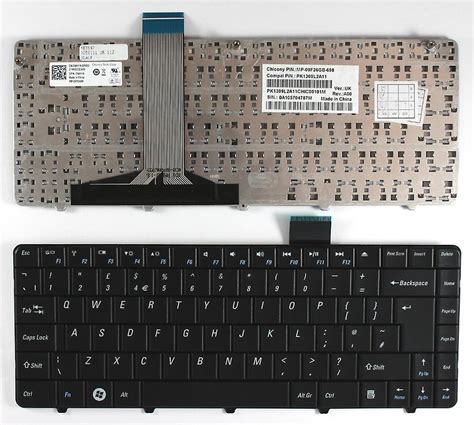 dell inspiron  black uk layout replacement laptop keyboard fruugo sg