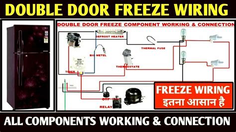 godrej refrigerator compressor wiring diagram