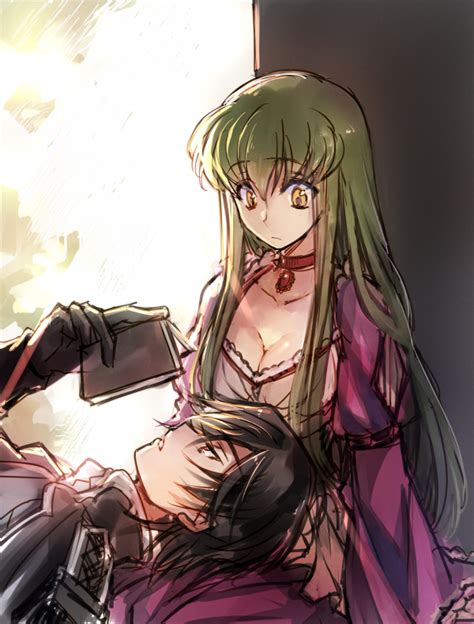 C C And Lelouch Code Geass Illusiondolls Fan Art