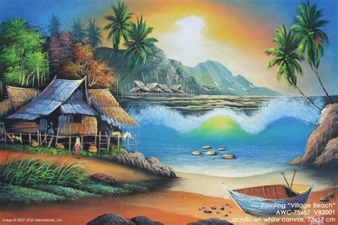 imagination painting beach paintings