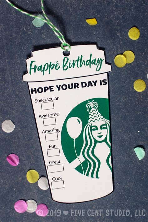 frappe birthday starbucks birthday parody logo coffee cup etsy