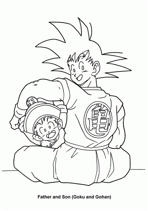 dragon ball  coloring pages clip art library