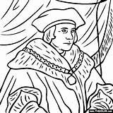 Thomas Holbein Sir Hans Younger Coloring Pages Letter Catholic sketch template