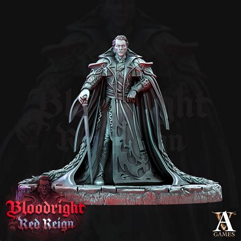 vampire lord strahd standing mm mm mm scale undead etsy norway