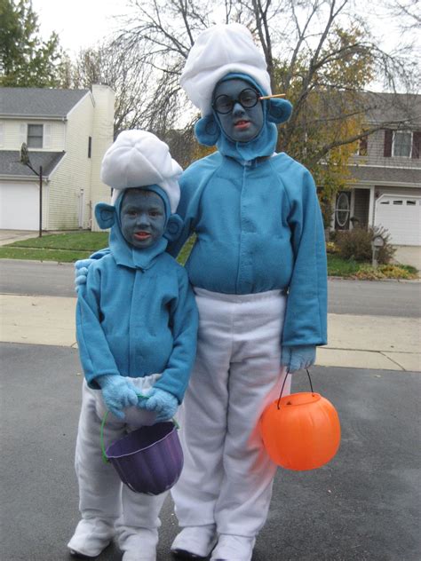 brainy smurf grumpy smurf smurf costume halloween costumes halloween