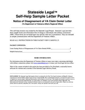 sample letter  va unemployability form fill   sign printable