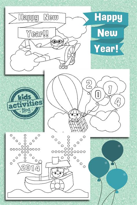 years coloring pages  kids kids activities blog