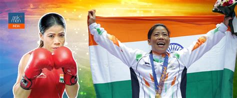 Knock Out Win Mary Kom Crowned As ‘best Female Athlete
