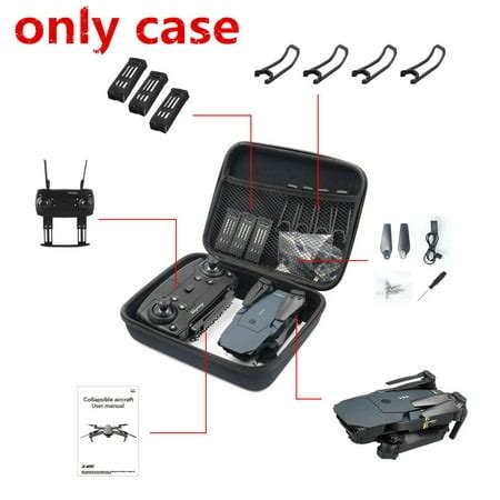 ejyjygwxeesee foldable arm rc fpv drone handbag carrying case box