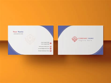 business card print design behance