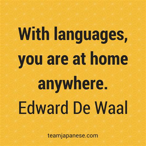 languages    home  edward de waal visit team