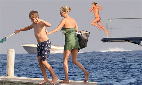 skinny dipper kate moss continues the frolics and fun in