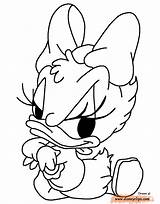 Baby Coloring Pages Disney Mouse Mickey Cute Babies Cartoon Printable Daisy Color Drawing Book Print Popular sketch template