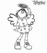 Tweenies Fizz Angel Coloring Pages sketch template