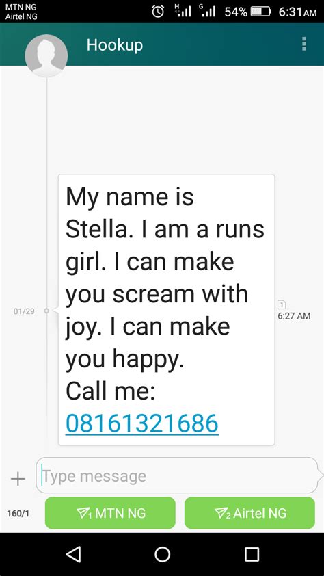 shocking sms i got this morning photo romance nigeria