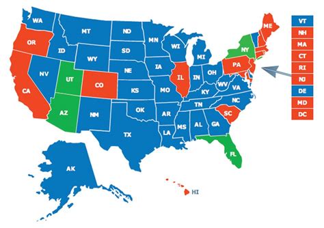 multi state ccw class florida concealed carry map printable maps