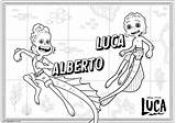 Luca Colorir Alberto Monsters Pixar Scribblefun Auwe sketch template