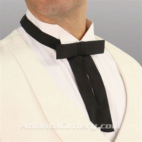 adjustable black string tie atlantacutlerycom