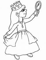 Princesse Personnages Coloriages Princes sketch template
