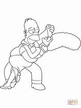 Coloring Simpsons Homer Marge Simpson Pages Dancing Printable Drawing Drawings Kleurplaten Hellokids Paper Supercoloring Kids Sheets Colouring Getdrawings Fun Bart sketch template