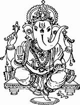 Hindu Clipart Gods Coloring Mythology Drawing God Pages Ganesha Goddesses Printable Cliparts Drawings Clip Kb Getdrawings Library sketch template
