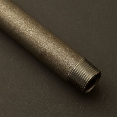 mm  quarter  black steel threaded plumbing pipe custom length
