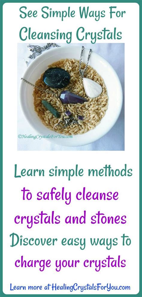 cleansing crystals  create positive energy