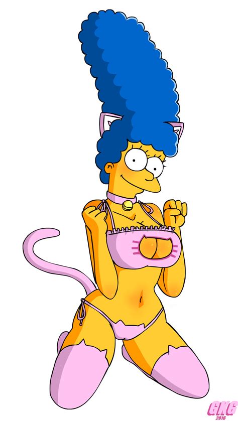 rule 34 female female only gkg human lingerie marge simpson solo the simpsons 1948183