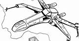 Wing Fighter Starfighter Alliance Rebel Popular sketch template