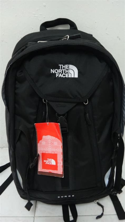 original backpack  original  north face surge black backpack