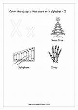 Alphabet Start Things Coloring Color Letter Pages Objects English Megaworkbook Starting Each These Printable sketch template