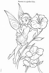 Tinkerbell Coloring Friends Pages Getcolorings Print sketch template