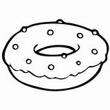 Donut Sprinkles Coloring Pages Candy Clipart Cotton Surfnetkids Sweets Clipartmag sketch template