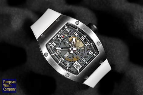starter luxe the richard mille rm 005 in white gold the collective