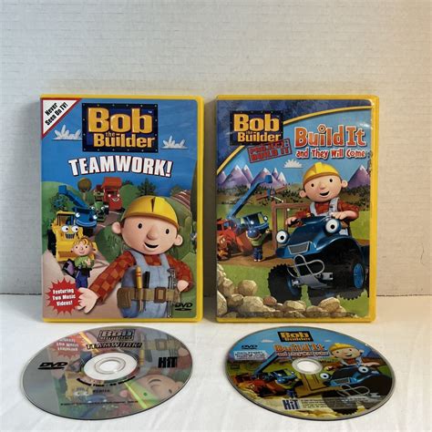 bob  builder teamwork build      dvd hit