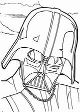 Wars Coloring Star Pages Printable Vader Darth Kids Print sketch template