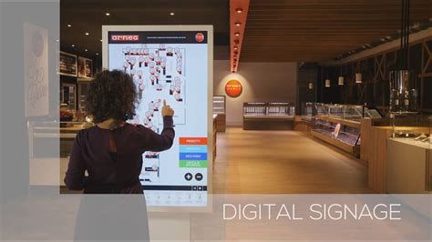 arneg showroom interactive digital signage english youtube